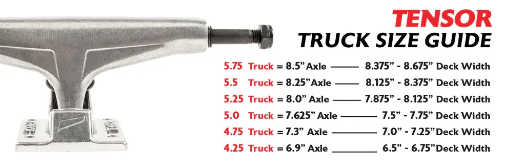 TENSOR MAG LITE SKATE TRUCKS
