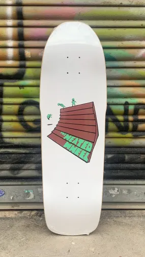 The Heated Wheel Slam Time 9.6 Skateboard Deck- Tabla Skate