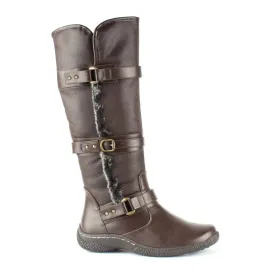 Women's Gabrielle-2 Wide Calf Boot Dark Brown