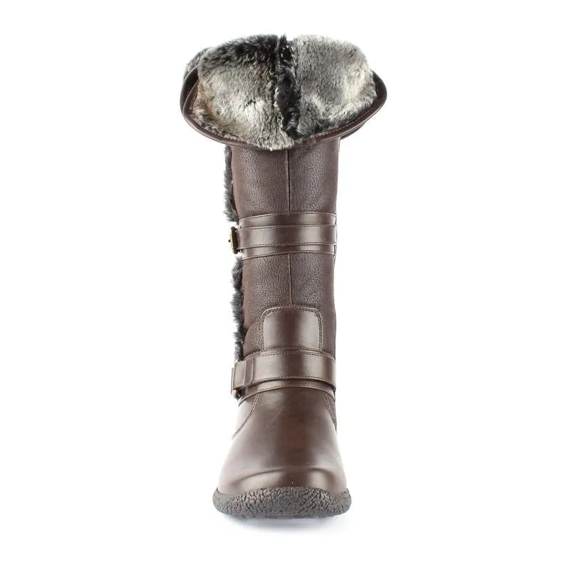 Women's Gabrielle-2 Wide Calf Boot Dark Brown