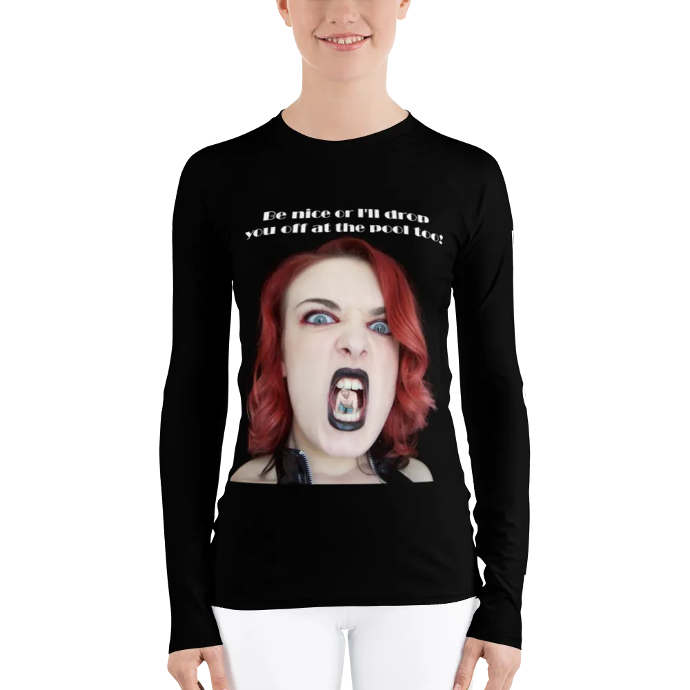 Women's Rash Guard by HeroicU