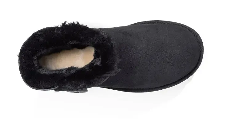 Women’s UGG Mini Bailey Button II – Cozy Sheepskin Boot with Versatile Style