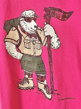 Woolrich Hiking Sheep Mascot Tee [1980s, extra small]